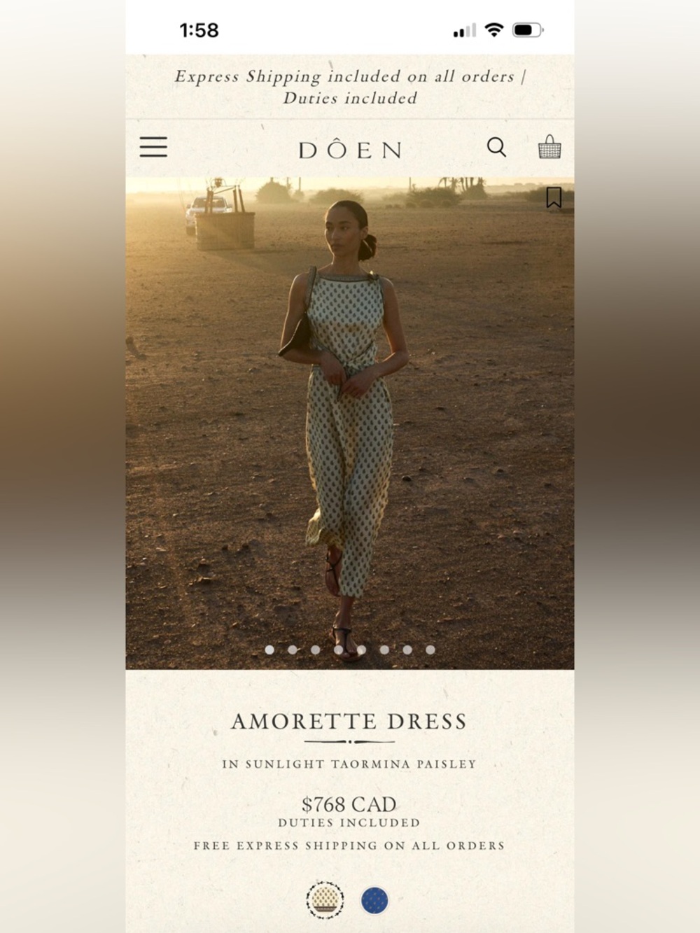 Doen AMORETTE DRESS - Picture 16 of 16
